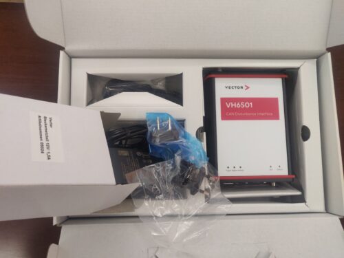 vector vh6501 can fd network interface with disturbance functionalities for can/can fd