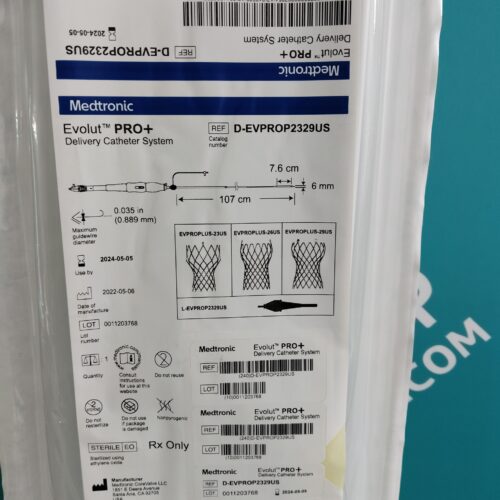 medtronic d evprop2329us evolut™ pro+ delivery catheter system