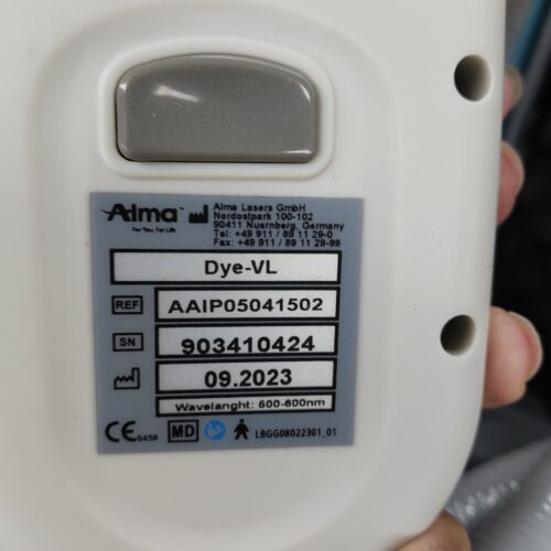 alma dye vl handpiece