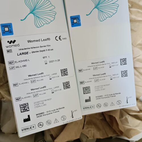Womed Leaf® Resorbable Intrauterine Adhesion Barrier Film (Two Sizes: Medium & Large)