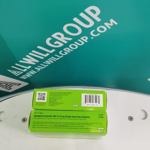 teva epinephrine injection usp, 0.15mg(single dose auto injectors) for allergic emergencies (anaphylaxis)