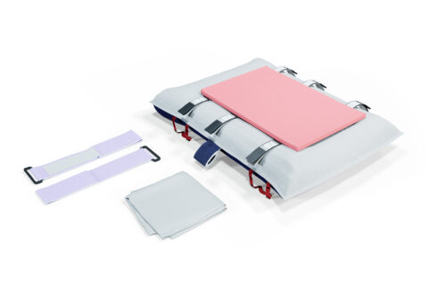 xodus medical 40622artbl pink hip kit for arthrex table – new