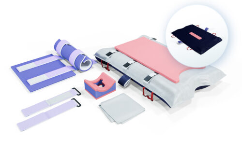 xodus medical 40622artbl pink hip kit for arthrex table – new