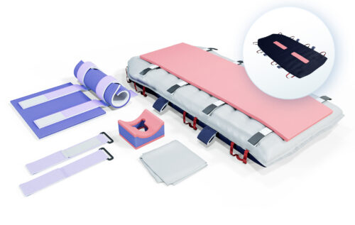 xodus medical 40622artbl pink hip kit for arthrex table – new