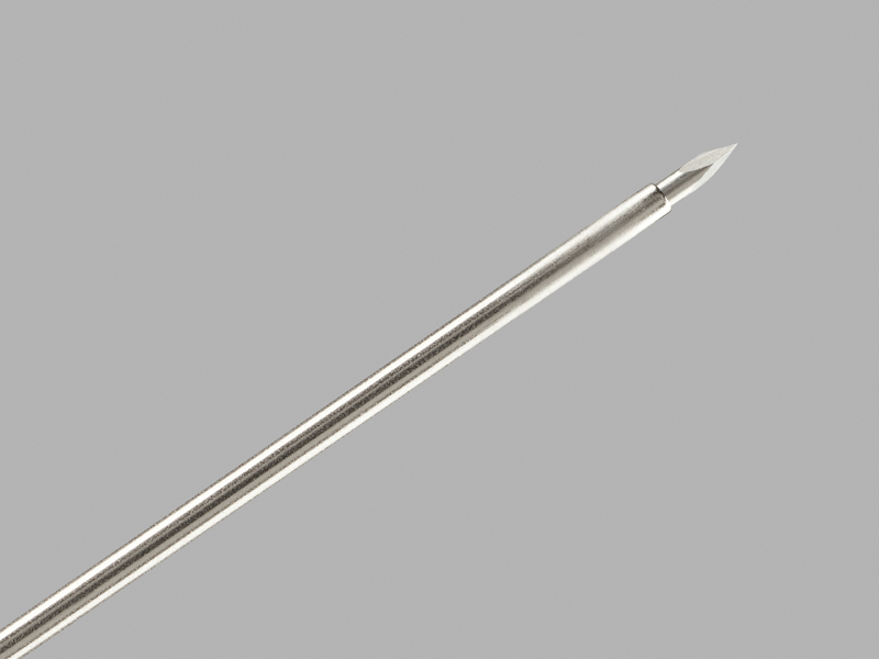 Sterile single-use instrument in a sealed peel pack