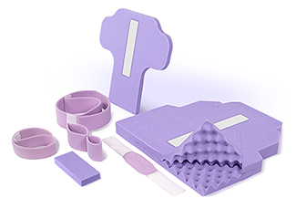 xodus medical 40622artbl pink hip kit for arthrex table – new